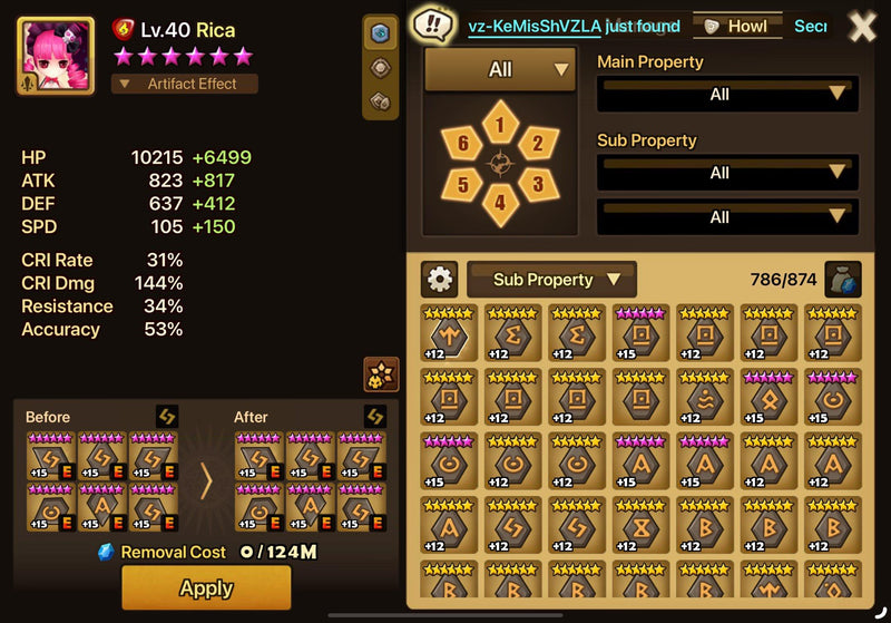 [Asia] Midgame | Jager, Sylvia + 9nat. Bonus: 1700 scrolls, 14k crystals