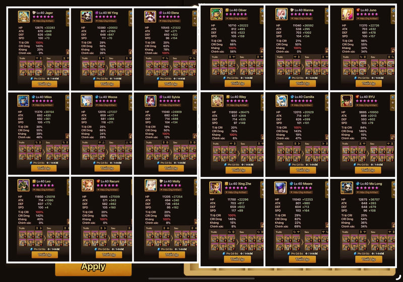 [Asia] Endgame | G2 RTA, Miying, Jager, Sylvia, Elena +71nat. Bonus: 1400 scrolls, 6k crystals