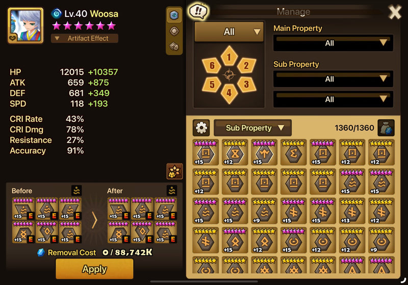 [Asia] Midgame | Ragdoll, Woonsa +1000 scrolls, 8k crystals