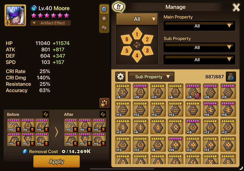 [Asia] Midgame | Beast rider Light & Dark +33nat. Bonus: 900 scrolls, 11k crystals